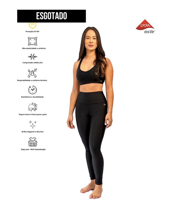 Legging Shine Performance Black