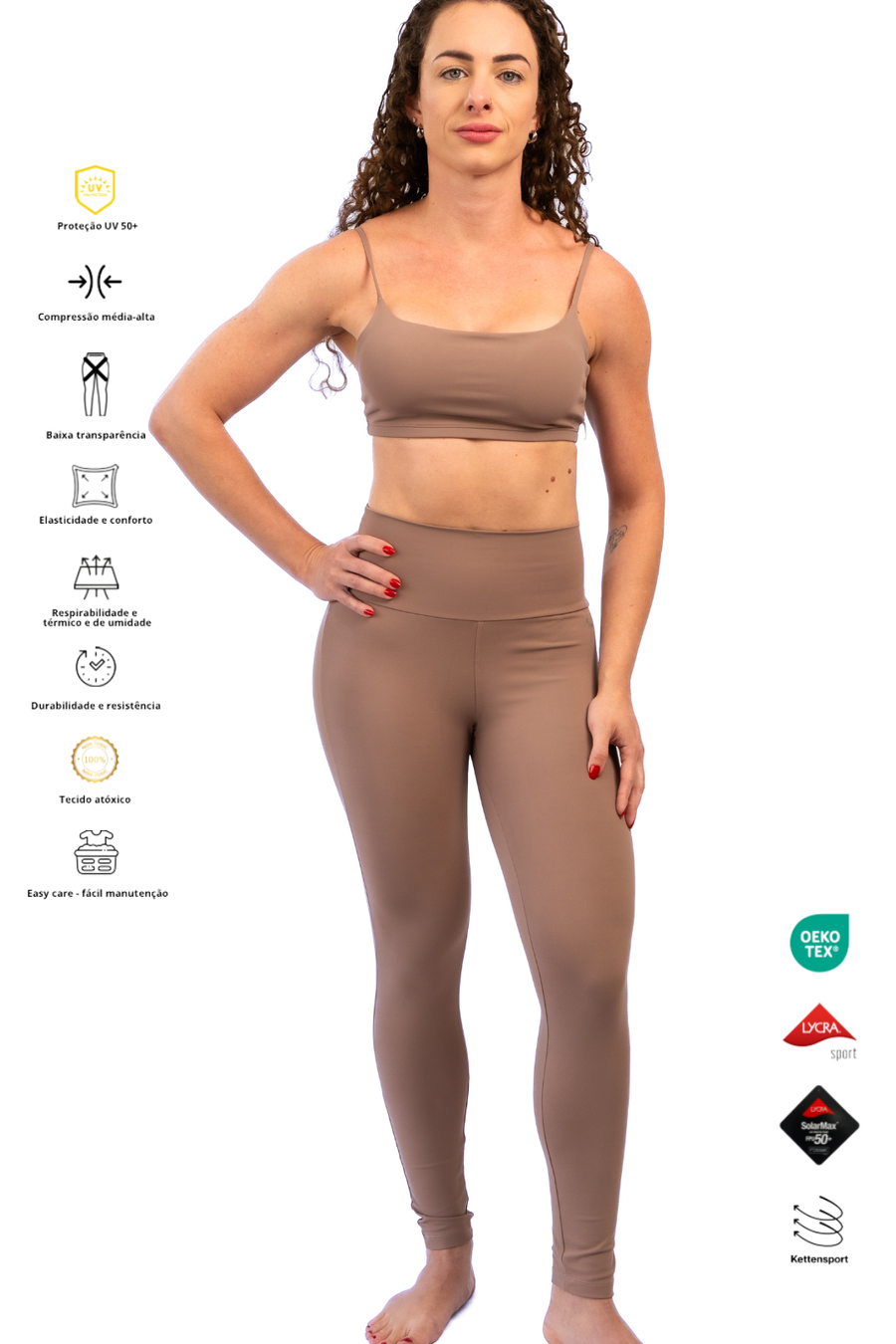 Legging High Performance Capuccino