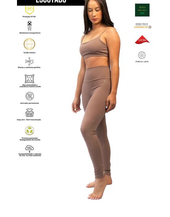 Legging High Performance Cappuccino