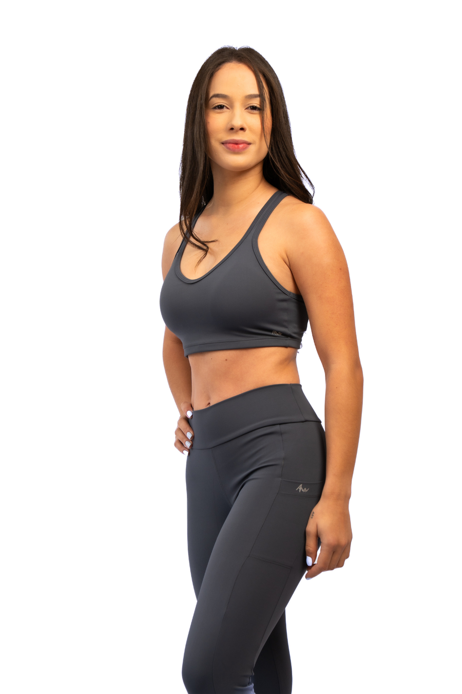 Top High Performance Cinza
