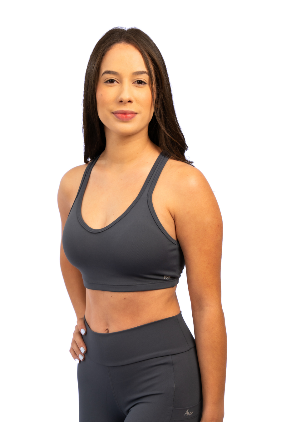 Top High Performance Cinza