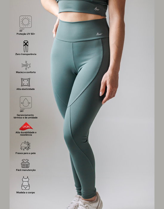 Legging High Performance Deep Green