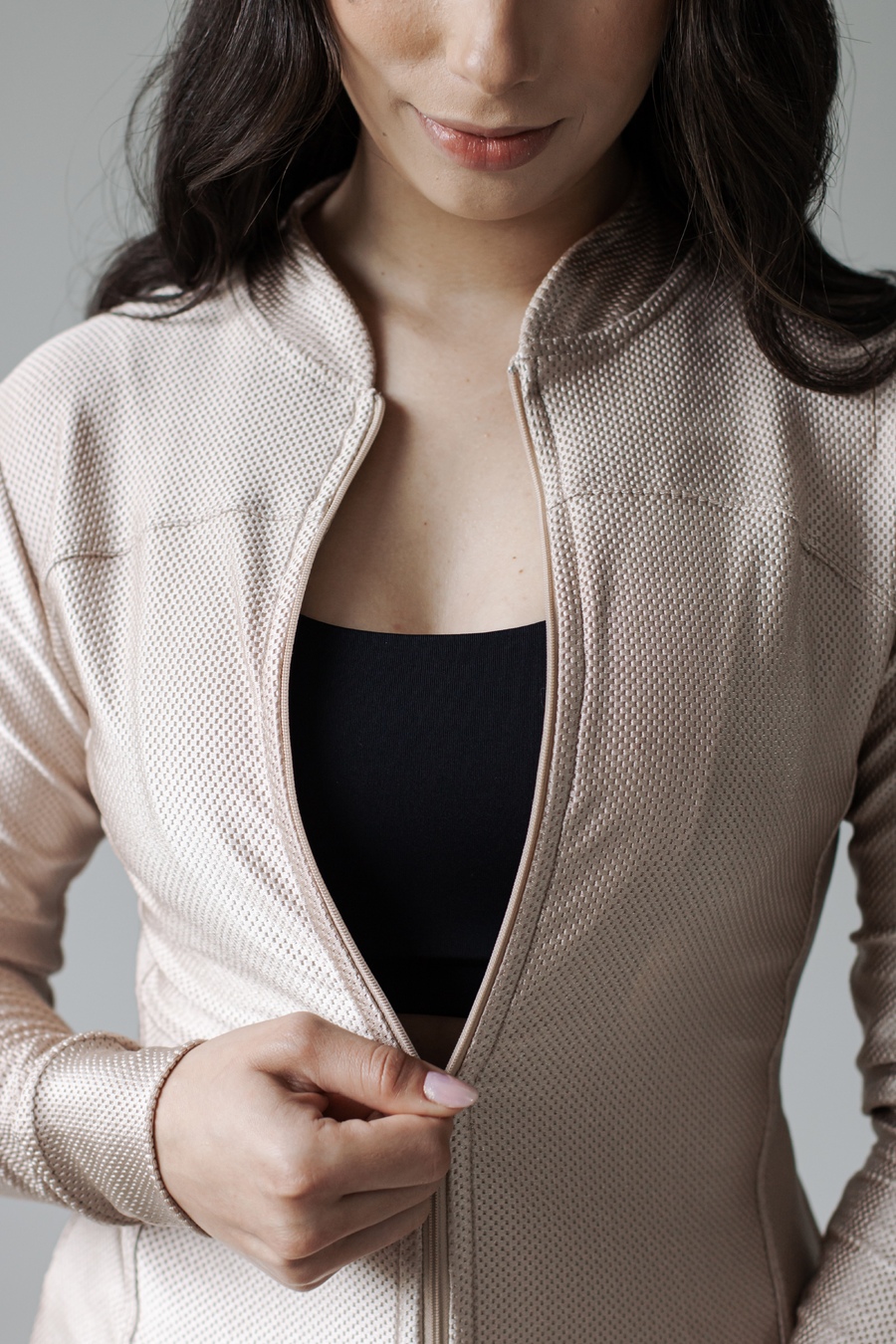 Jaqueta Shine Performance Gold