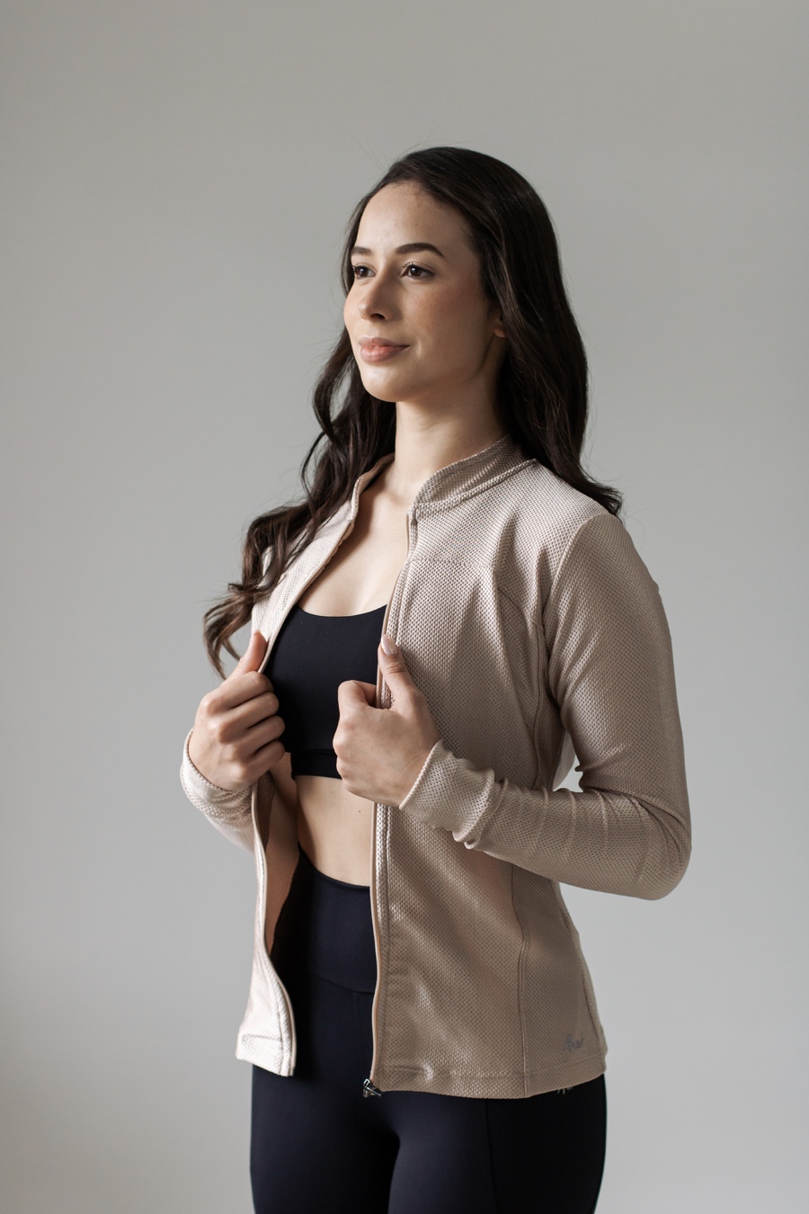 Jaqueta Shine Performance Gold